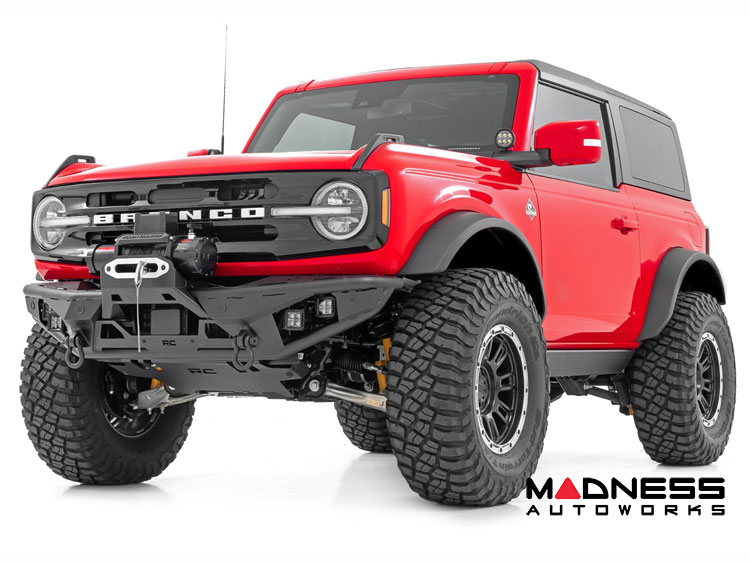 Ford Bronco Side Steps - Power Running Boards - 2 Door - Rough Country - E-Boards